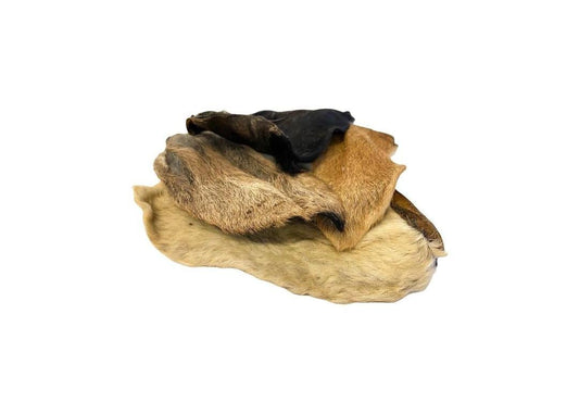 Goat Ears with fur - pack of 2