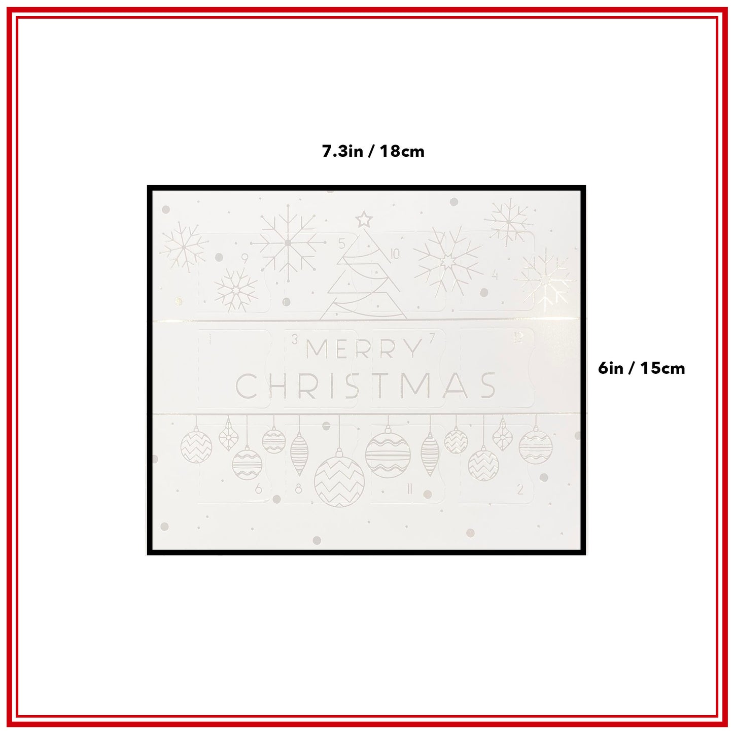 PRE ORDER ONLY - Christmas 12 day Advent Calendar