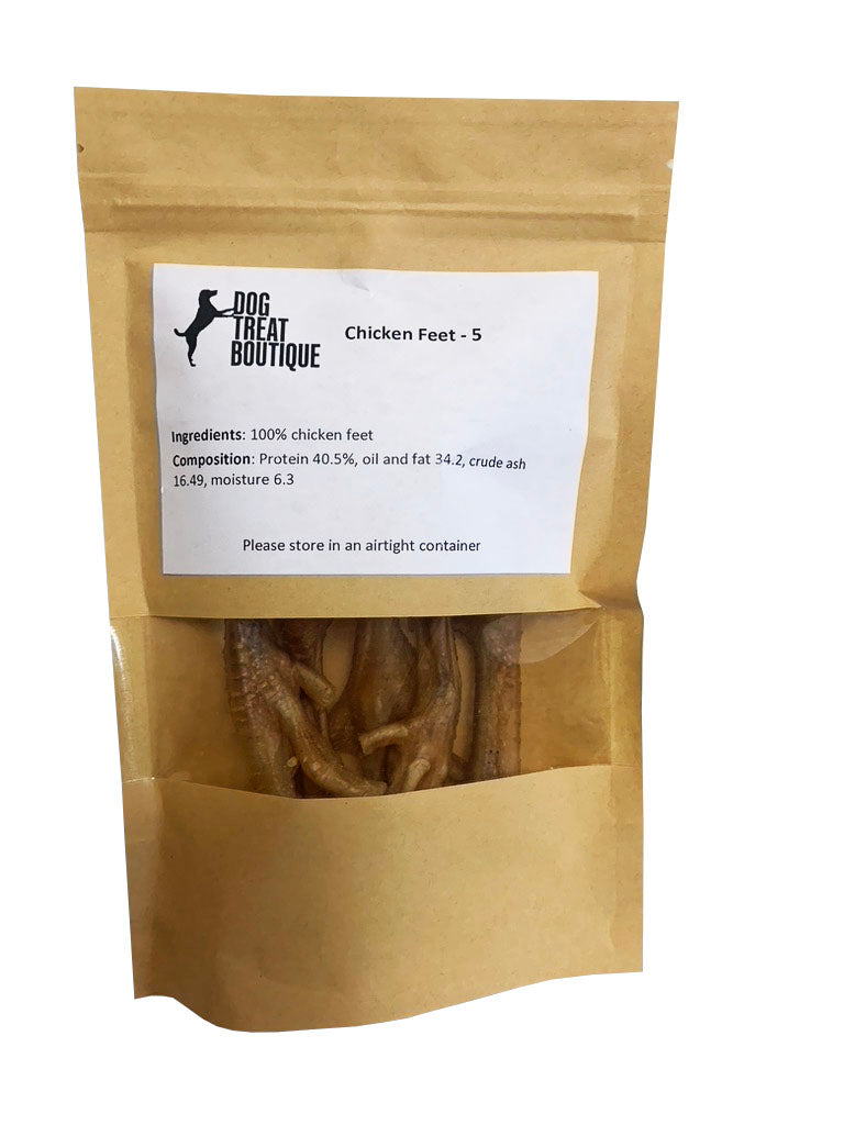 picture of 5 chicken feet in packet