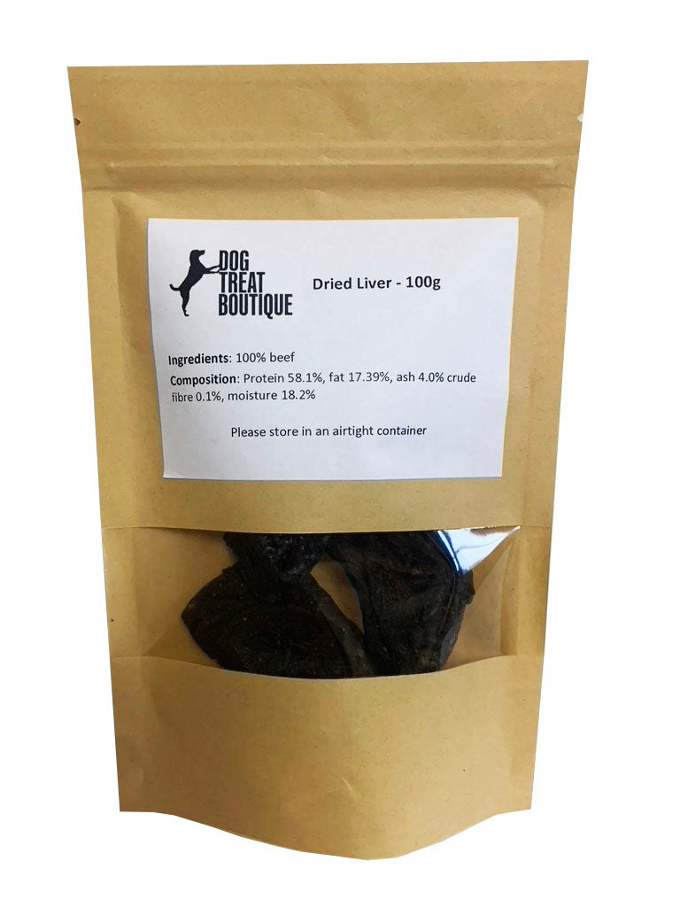 Picture of dried liver in packet
