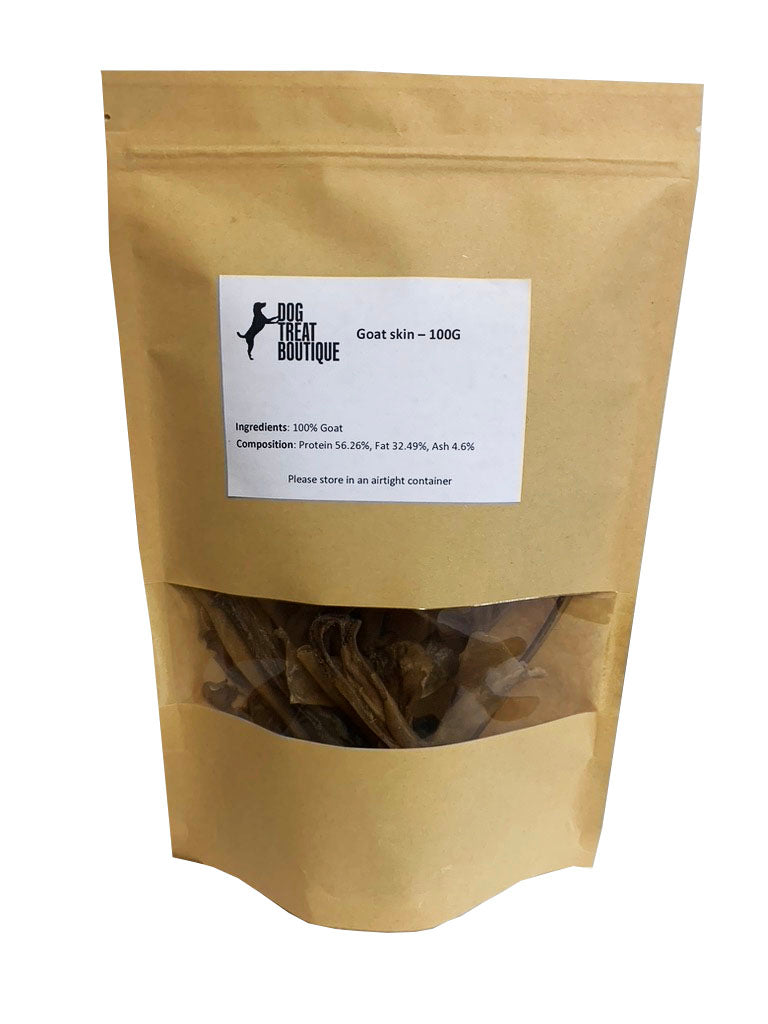 Picture of goat skin in packet