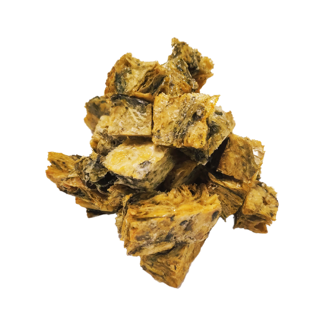 Picture of fish skin cubes