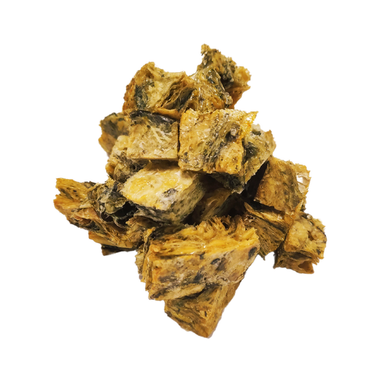 Picture of fish skin cubes