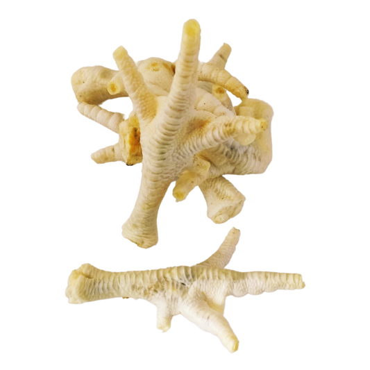 Picture of puffed chicken feet