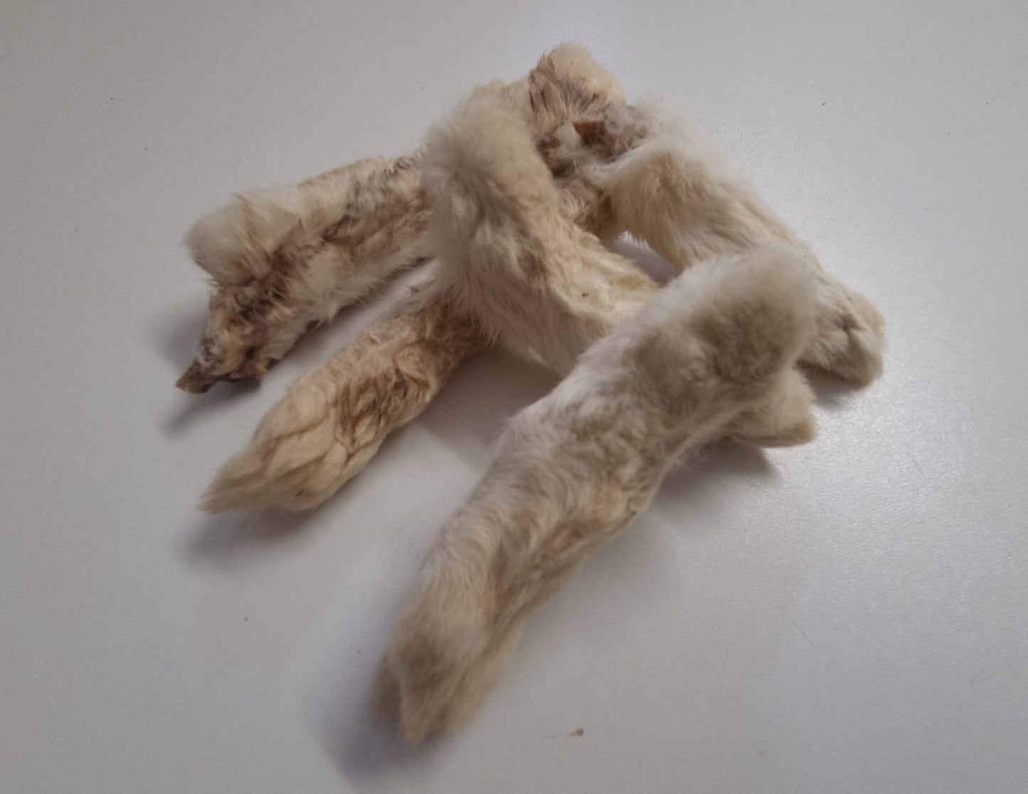 Rabbit Feet with fur - 100g