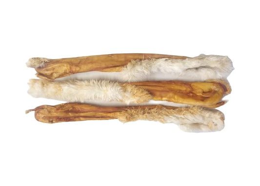 Rabbit Skin With Fur 50cm