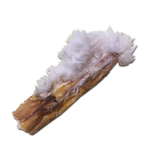 Rabbit Skin with fur 15cm - pack of 2