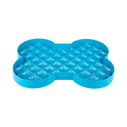 Lickimat SloDog Slow Feeder Plate - Blue