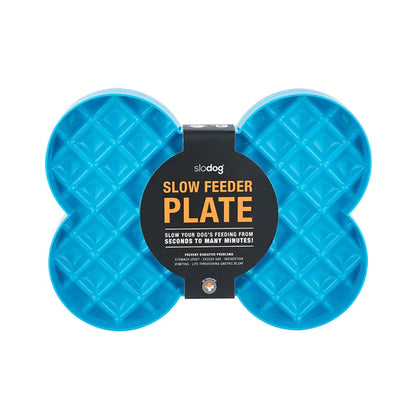 Lickimat SloDog Slow Feeder Plate - Blue