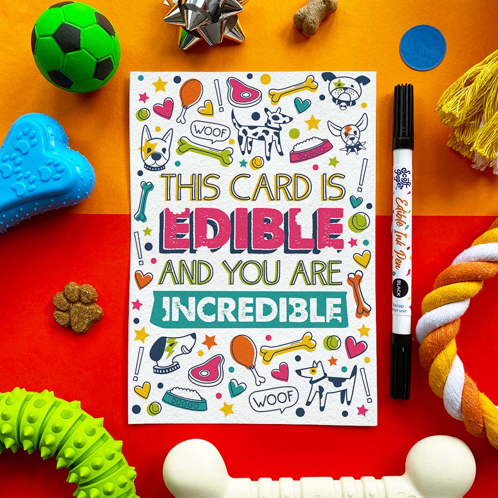 EDIBLE Card - You Are Incredible