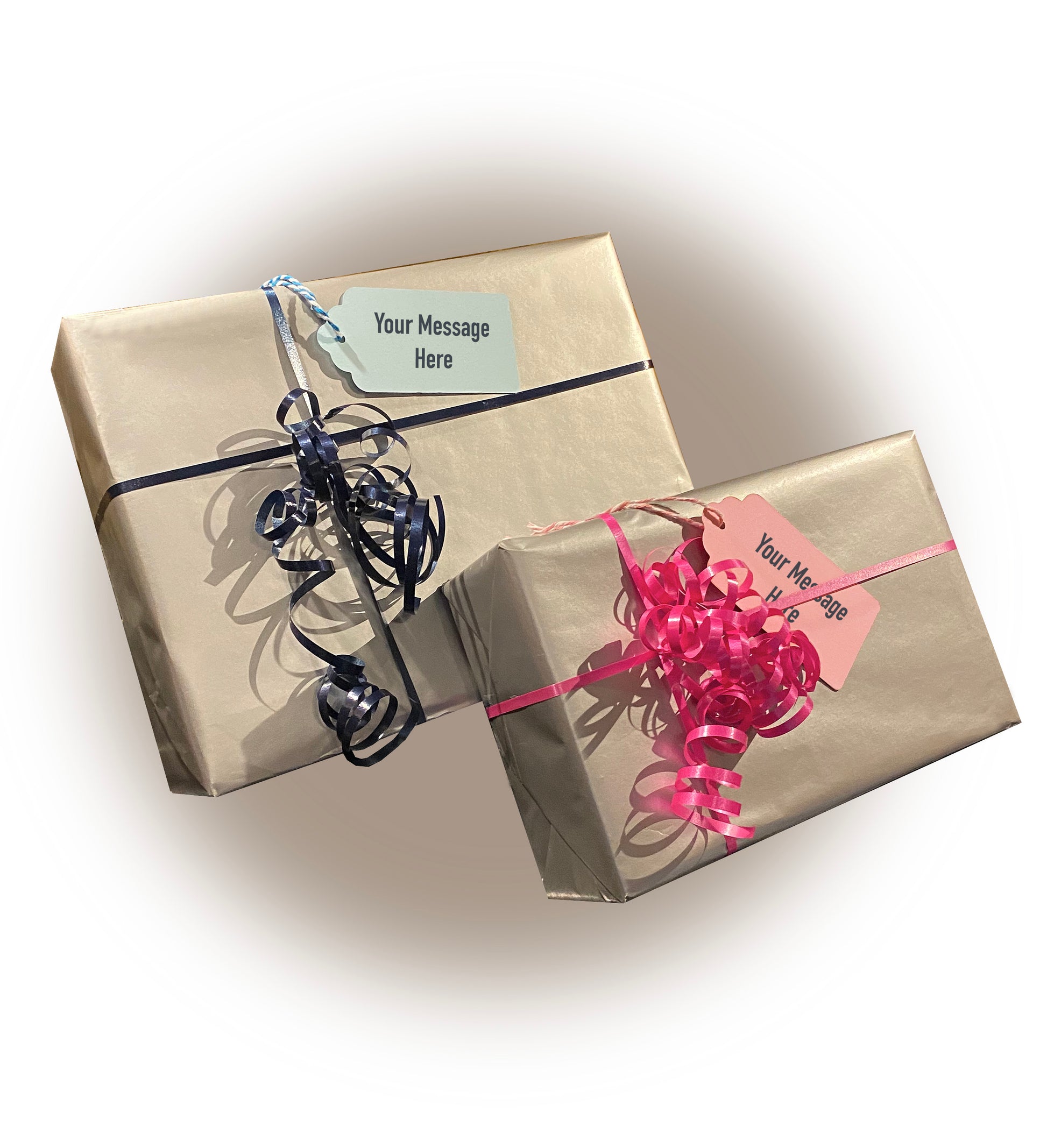 picture of delicate chomper variety box gift wrapped