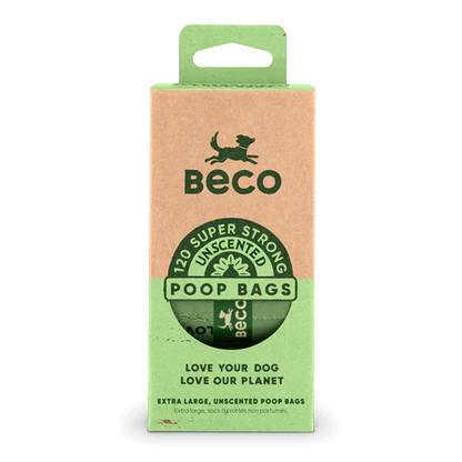 Beco Unscented Poop Bags - 120 pack