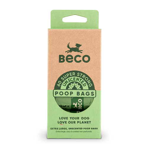 Beco Unscented Poop Bags - 60 pack