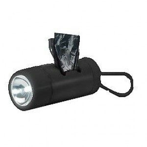 Poop Bag Holder with torch